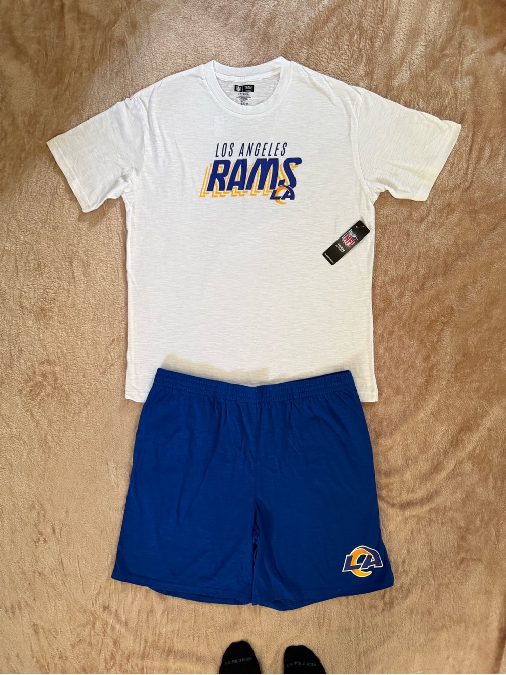 Team Apparel Royal Blue NFL Sleepwear Shorts